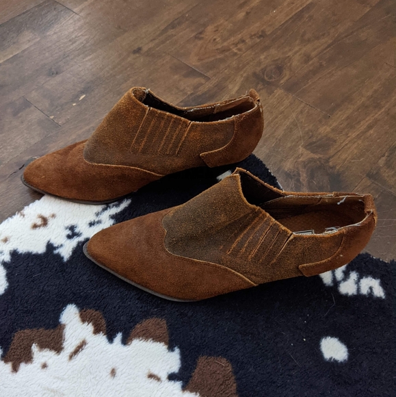 SUEDE cowboy boots - Picture 3 of 6